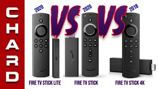 Fire TV Stick Lite VS Fire TV Stick 2020 VS Fire TV Stick 4K