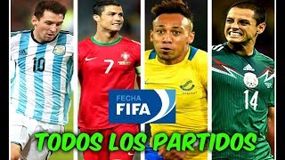 TODOS los PARTIDOS de la FECHA FIFA SEPTIEMBRE 2017 #RetoVEDA 29