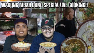 WARUNG MBAH DONO LANGGANAN TURIS MANCANEGARA!!