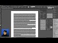 편집디자인을 위한 어도비 인디자인 튜토리얼 자간과 행간 커닝