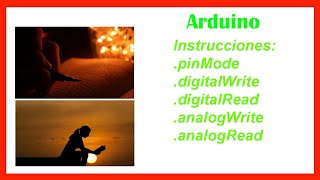 pinmode digitalwrite digitalread analogread analogwrite arduino