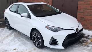 2019 Toyota Corolla SE upgrade - review of features and full walk around