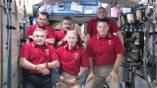 ISS Crew Answers Questions From Reporters on the 10th Anniversary of Human Presence on ISS