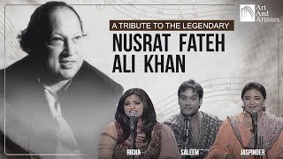 Nusrat Fateh Ali Khan Tribute Mashup | Richa Sharma, Master Saleem, Jaspinder Narula | Best Songs
