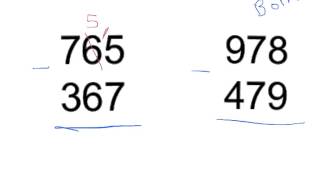 Addition and subtraction algorithms