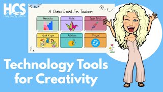 Tech tools for creativity | Choice Boards for Horry County Schools