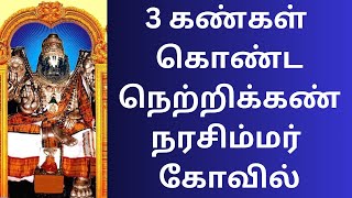 3 கண்கள் கொண்ட நெற்றிக்கண் நரசிம்மர் கோவில் | SINGAPERUMALKOIL | LATEST