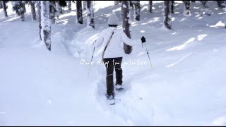 one day in winter / KETAKURA LAKE