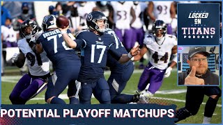 Tennessee Titans Potential Playoff Matchups, Predictable Offense & Corners On An Island