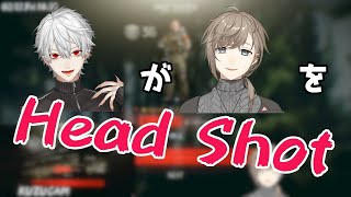 叶の頭にHead Shotを決める葛葉[にじさんじ/切り抜き]