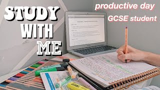 study with me- GCSE STUDENT | HOW to REVISE