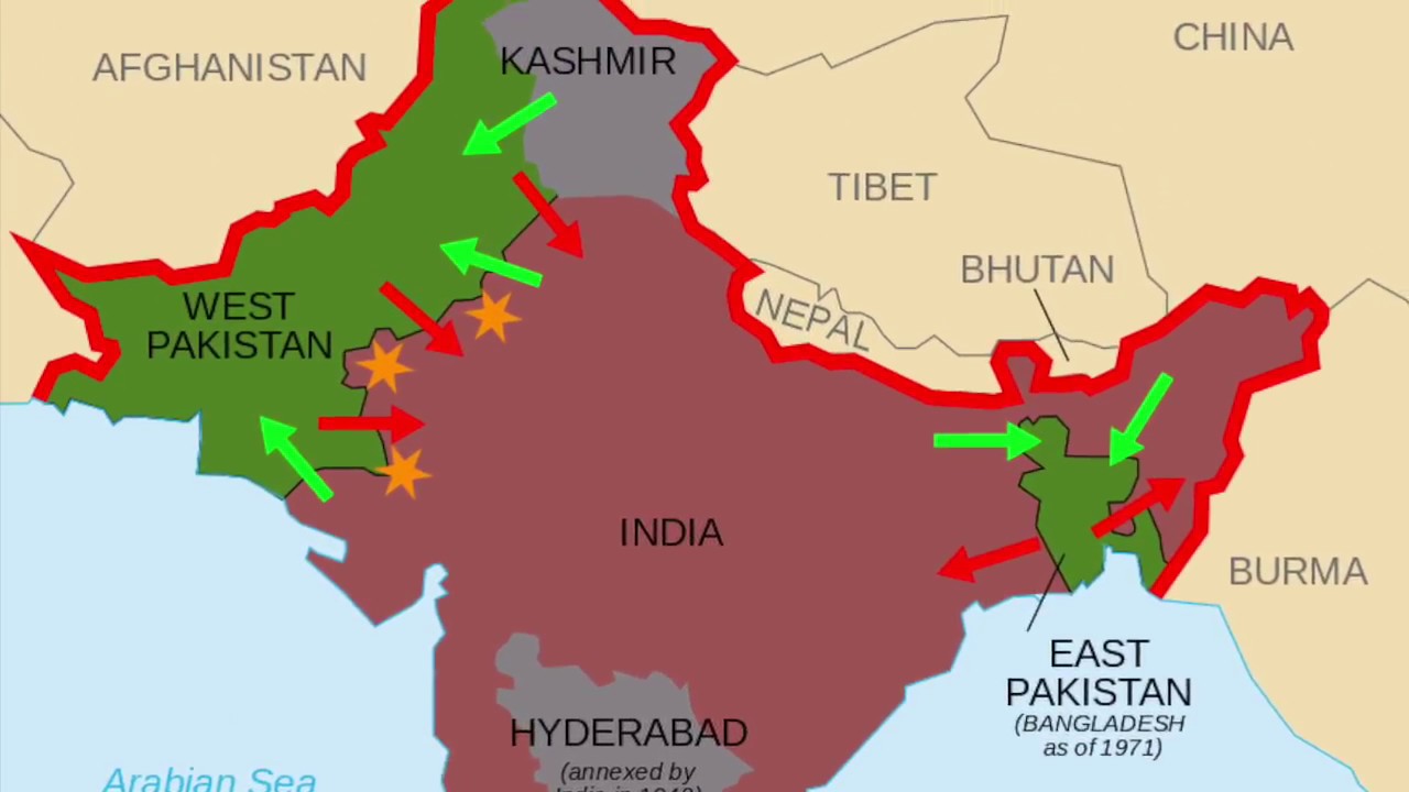 The India And Pakistan Partition Of 1947: A Conflict In History - YouTube