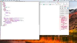DOM: document.createElement and append