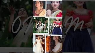 Onam outfit ideas for Onam celebration  | kerala saree | Dhavani | celebrities onam outfit #ootd