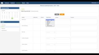 ThinkWave Webinar Teacher Attendance Tab