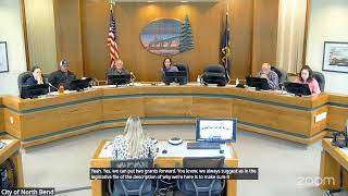 February 10, 2025, North Bend City Council Work Session