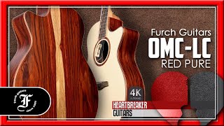 The Red Pure OMc-LC from Furch Guitars - Look at this Cocobolo! | 4k Video