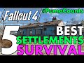 Top 5 Best Settlements for Fallout 4's Survival Mode 1.5 Update Guide #PumaCounts