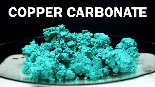 Making basic copper carbonate