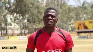 Patrick Matasi says his goodbyes to Tusker FC