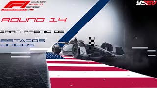 Formula 1 Monoposto World Series S5 - Round 14. GP de Estados Unidos 🇺🇲. Yoshua Espinola (YSEV)