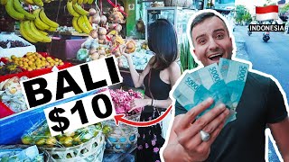 $10 Challenge Bali on a Budget 2021: How Far Can We Go? 🇮🇩