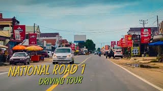 Along National Road 1 Driving Tour! Cambodia Driving Tour