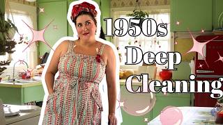 Trying a 1950s Deep Cleaning Routine (it took me two days 😩)
