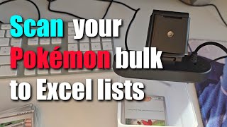 Pokémon bulk card scanner (Python + OpenCV + Azure Vision)
