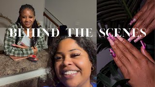 Behind the Scenes of a Nail Tech! | The Real Work Behind the Glam 💖