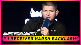 [new]KHABIB apologizes to people of Afghanistan