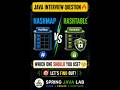 Most Asked Java Interview Question: HashMap vs Hashtable #javainterview
