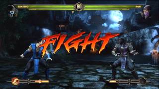 Mortal Kombat 9 - Scorpion and Sub-Zero (Tag Ladder) [Expert] No Matches/Rounds Lost