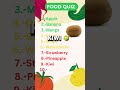 fruits quiz name these 10 fruits hard level guess fruit food quiz challenge