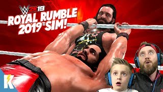 2019 Royal Rumble Match in WWE 2k19 (WITH PREDICTIONS!) K-City GAMING