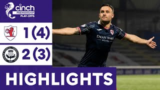 Raith Rovers 1-2 Partick Thistle (4-3 pens) | Rovers Progress To Final | cinch Premiership Play-Offs