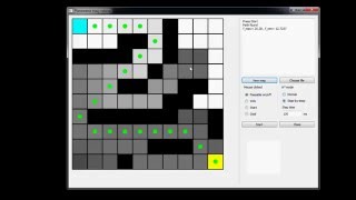 Path finding using A* algorithm demo