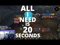 All I Need Is 20 Seconds | WOTLK Prepatch Boomkin 2v2 Arena