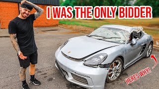 I JUST BOUGHT THE CHEAPEST PORSCHE 718 CAYMAN S IN THE COUNTRY!
