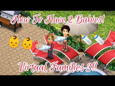 How to Have 2 Babies Hack!  Virtual Families 3
