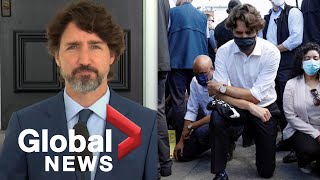 Trudeau asked why he attended anti-Black racism rally in violation of physical distancing guidelines