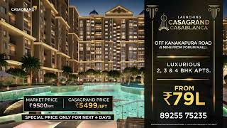 🎉Launching Casagrand Casablanca - Experience Luxury Living