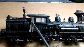 details for ho scale MDC two truck Shay Locomotive