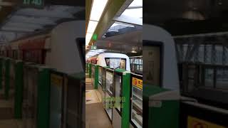 臺中捷運綠線電聯車(11/12)松竹站進站紀錄