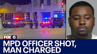 Man accused of shooting Milwaukee officer | FOX6 News Milwaukee