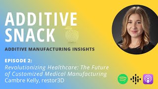 Revolutionizing Healthcare: The Future of Customized Medical Manufacturing | Additive Snack Podcast