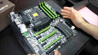 Gigabyte G1.Sniper ATX Gaming Motherboard Unboxing \u0026 First Look Linus Tech Tips