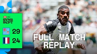 Fiji steal golden-point EPIC! | Fiji v France | Full Match Replay | Cape Town HSBC SVNS