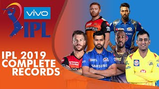 IPL 2019 Records | IPL Batting Records | IPL Bowling Records | Indian Premier League 2020 | # IPL 02