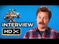 The Lego Movie Interview - Nick Offerman (2014) - Animated Movie HD